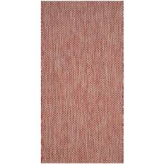 Safavieh Teppiche & Felle Safavieh Courtyard Beige, Rot 91.44x152.4cm