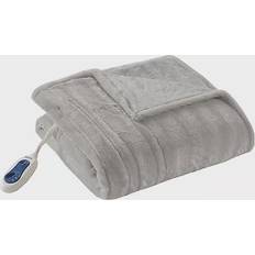 Heated throw Beautyrest Heated Throw Blankets Gray (177.8x127)