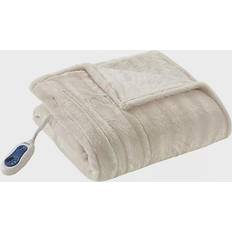 Heated throw Beautyrest Heated Throw Blankets White (177.8x127)