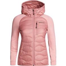 Peak Performance Helium Hybrid Down Hood Jacket Women - Blush