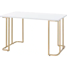 Gold - Wood Writing Desks Acme Furniture Estie Writing Desk 24x48"