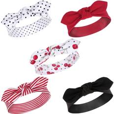 Black - Girls Headbands Hudson Baby Headbands 5-pack - Cherries (10158530)