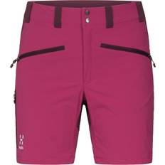 Outdoor shorts - Pink Haglöfs Mid Standard Shorts Women - Deep Pink/Eggplant