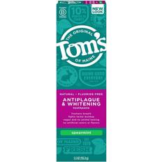 Tom's of Maine Oral Care Fluoride-Free Antiplaque & Whitening Toothpaste Spearmint 155.9g