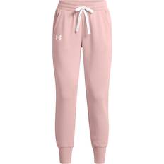 Under Armour Women's Rival Fleece Joggers - Retro Pink/White