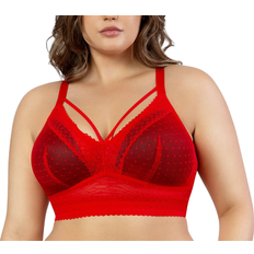 Parfait Mia Dot Wire-Free Bralette - Racing Red