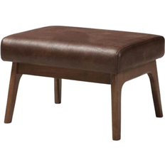 Baxton Studio Bianca Foot Stool 15.4"