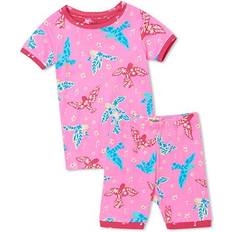 Organic Cotton Short Pajama Set - Floral Birds (S22FBK217O)