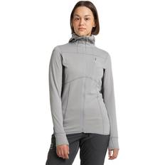 Haglöfs Damen Pullover Haglöfs L.I.M Mid Comp Hood - Magnetite