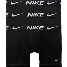 Black Underwear Nike Dri-FIT Essential Micro Men's Boxer Briefs 3-pack - Black