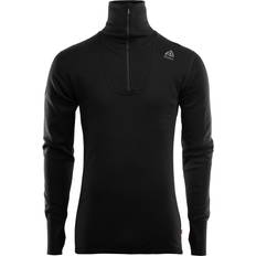 Aclima Polotrøjer Aclima DoubleWool Polo w.Zip Man, Jet Marengo