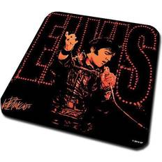 Svarta Glasunderlägg Signs-Unique Elvis Presley 68 Special Glasunderlägg