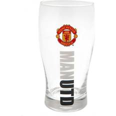 Grey Beer Glasses Manchester United FC Tulip Pint Beer Glass