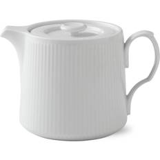 Royal Copenhagen White Fluted Teapot 0.75L