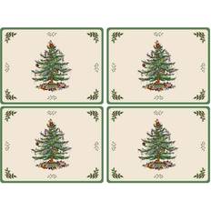 Pimpernel Christmas Tree Bordsunderlägg Place Mat Green, White
