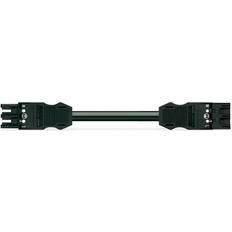 Wago Elkabler Wago Winsta Mellemkabel 1m hf eca hun/han 3-polet, sort