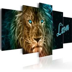 Arkiio Gold Lion Maleri 200x100cm