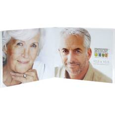 Skifteramme Deknudt S58RL2H2V_10,5X10,5 skifteramme Papirformat: 10.5 x 10.5 cm Transparent Ramme