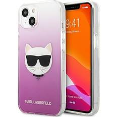 Karl Lagerfeld Telefoonhoesjes Karl Lagerfeld Hardcase Backcover Choupette iPhone 13