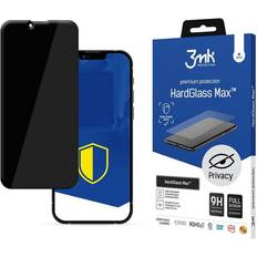 3mk HardGlass Max Privacy for iPhone 13 Mini Black Frame