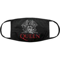 Black face mask Queen Logo Face Mask Black/red