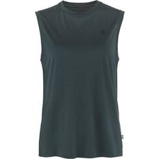 Fjällräven Dame - XL Toppe Fjällräven Abisko Wool Tank Top Womens, Dark