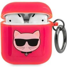 Karl Lagerfeld Accessori per cuffie Karl Lagerfeld Case KLA2UCHFP Apple AirPods cover pink/pink Choupette