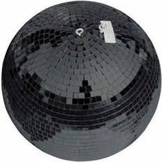 Schwarz Wandspiegel Eurolite Ball 40cm black, Spegelboll 40cm svart Wandspiegel