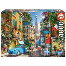 Jigsaw Puzzles Educa The Old Streets of Paris 4000 Pieces