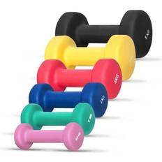 Gorilla Sports Vinyl Dumbbell Pack Total 31kg