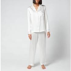 Silkki Yöasut ESPA Silk Pyjamas - White