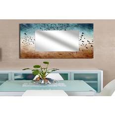 Multifarvet Vægspejle Armavir Dekorativt 50x50 cm Dyr Plexiglas flerfarvet Vægspejl