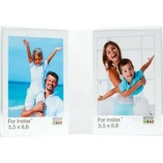 Deknudt Frames Deknudt S58RL2H2V_5,5X8,6 skifteramme Papirformat: 5.5 x 8.6 cm Transparent Ramme