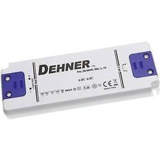 Dehner Elektronik LED 12V 150W-MM LED transformator Konstantspänning 132 W 0 11 A 12 V/DC möbelregistrering