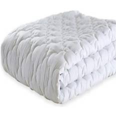 Cotton Satin Blankets Sleep Philosophy Wonder Wool Blankets White (264.16x228.6)