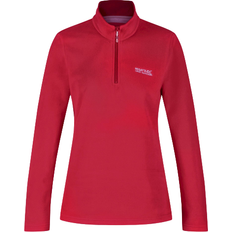 Regatta Women's Sweethart Lightweight Half-Zip Fleece Top - Dark Cerise