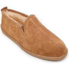 Minnetonka Twin Gore Sheepskin - Golden Tan