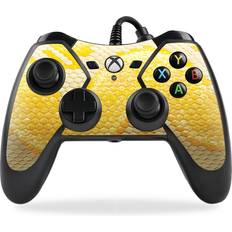 Gaming Sticker Skins MightySkins Xbox One Elite Controller Skin - Yeah Mon Albino Python Skin