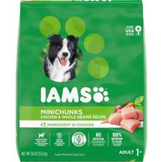 Dog - Dog Food Pets IAMS MiniChunks Chicken & Whole Grains 13.6