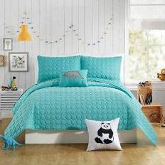 Urban Playground Denita Quilts Blue (223.52x223.52cm)