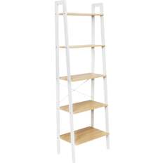 White Book Shelves Honey Can Do A-Frame Ladder Book Shelf 172cm