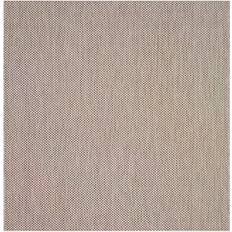 Safavieh Courtyard Beige, Brown 79x79"