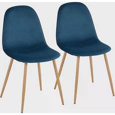 Metal Kitchen Chairs Lumisource Pebble Kitchen Chair 35" 2pcs