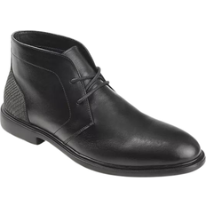 Leather - Men Chukka Boots Thomas & Vine Aldridge - Black