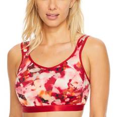 Multicoloured - Sportswear Garment Bras Pour Moi Leesa Wire Free Sports Bra - Tie Dye Floral