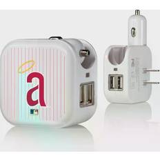 Strategic Printing Los Angeles Angels 2-in-1 Pinstripe Cooperstown Design USB Charger