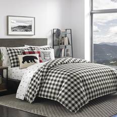 Multi Colored Duvet Covers Eddie Bauer Mountain Duvet Cover Black (264.16x223.52)