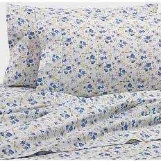 Home Collection Blossoms 4-pack Bed Sheet Blue (274.32x)