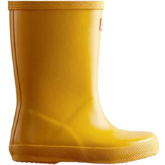 Hunter Kids First Classic Gloss Rain Boots - Yellow