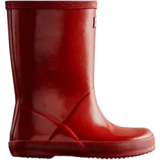 Rain Boots Hunter Kids First Classic Gloss Rain Boots - Military Red